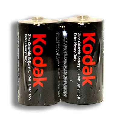 Set of 2 Kodak HeavyDuty R14 batteries